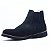 Botina Chelsea Solado de Gel 3010 - nobuck preto - Imagem 5