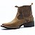 Botina Urbana Feminina 805 BQ - Tabaco Crazy Horse - Imagem 2