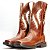 Bota Texana Bord. L510A 909 - Fóssil Mostarda - Imagem 7