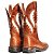 Bota Texana Bord. L510A 909 - Fóssil Mostarda - Imagem 6