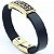 Pulseira de Couro Ferradura 002 - Preto - Imagem 7