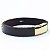 Pulseira de Couro Ferradura Cavalo 001 - Café - Imagem 3