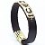 Pulseira de Couro Ferradura Cavalo 001 - Café - Imagem 2