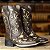 Bota Texana Infantil Laser 106041 – Fóssil Café - Imagem 1