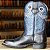 Bota Texana Masculina Royal 0712234 - FR Preto - Imagem 7
