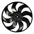 Ventoinha Eletro Ventilador Renault Master 2.5 2.8 2002 A 2008 - Imagem 2