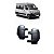 Par Capa Retrovisor Renault Master 2014 A 2022 (Braço Curto) - Imagem 1