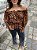 BLUSA OMBRO A OMBRO LEOPARDO - Imagem 2