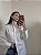 CAMISA OVERSIZED TRICOLINE BRANCA MIRANDA - Imagem 2