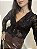BLUSA DE RENDA PRETA BLESS - Imagem 6