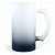 Caneca Chopp Jateada de Vidro 475ml - Preta - Imagem 1