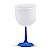 Taça Gin de Polímero Branco Resinada para Sublimação, Base Colorida - Imagem 1