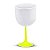 Taça Gin de Polímero Branco Resinada para Sublimação, Base Colorida - Imagem 2