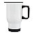 Copo Térmico Veicular de Inox com Tampa - 500ml - Branco - Imagem 1