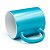 Caneca Metalizada Importada 325ml - Azul Claro - Imagem 2