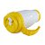 Copo Térmico de Plástico para Sublimação com Tampa Bico e Alça Amarelo - Imagem 2
