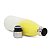 Garrafa Térmica para Sublimação Bicolor Amarela - 500ml - Imagem 2