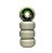 RODA FOMO VERTICAL TRIANGULAR SPEED WHEELS WHITE 54MM - 100A - Imagem 2