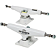 Truck Intruder Pro Series Branco 139mm - Imagem 1