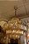 Lustre Dijon Cristal Ambar (D)70Cm (A)60Cm | AQ009A - Imagem 2