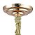 Pendente Hera Dourado Transparente (D)48Cm (A)49Cm | AQ030G - Imagem 2