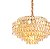 Lustre Odeon Dourado Conhaque (D)78Cm (A)48Cm 16Xe14 | AQ026L - Imagem 3
