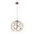 Pendente Spher Rose (D)55cm (A)45cm 40x0,8W | BB002L - Imagem 1