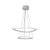 Pendente Nuvola Triangular Duplo Moderno 66W | BC001 - Imagem 1
