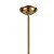Pendente Nix Bronze e Cristal (D)66Cm(A)38Cm 6xE14 | BO013S - Imagem 3