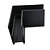 Conector Teto De Sobrepor Aluminio Preto 8.0Cm X  8.0Cm X 5.4Cm - Imagem 1