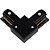 Terminal Para Trilho De Sobrepor Preto - Imagem 1