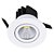 Spot Embutir Foko D 7Cm X 6Cm 3000 K Led Branco | DL108R - Imagem 1