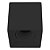 Plafon Sobrepor Box Preto (C)9.6Cm (A)10cm 1xMR16 | DL145B - Imagem 1