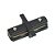 Conector Reto Para Trilho De Embutir Preto - Imagem 1