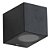 Arandela Dots Square Preto (A)8Cm 1xMr16 | DL162B - Imagem 1
