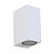 Arandela Dots Square Branco (A)15Cm 2xMr16 | DL162W2 - Imagem 1