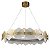 Pendente Losanghe Dourado (D)80Cm 4X17W 3000K | EG002L - Imagem 1