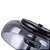 Abajur Disko Preto E Fume (A)42Cm 1X8W 3000K | FO015S - Imagem 2