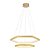 Pendente Hex Dourado Transp (D)60/40Cm 3000K | GD005 - Imagem 1