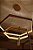 Pendente Hex Dourado Transp (D)80/60Cm 3000K | GD006 - Imagem 2