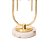 Base Abajur Mônaco Dourado Mármore (A)42Cm | GL015G - Imagem 4