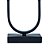 Base Abajur Arco Preto (C)10Cm (L)15Cm (A)45Cm | GL018B - Imagem 3