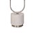 Base Abajur Ovale Niquelado Mármore Branco (A)56Cm | GL019N - Imagem 4