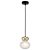 Pendente Guarana Bronze Preto (D)13.4Cm 1xG9 | HC007S - Imagem 1