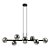 Pendente Abaporu Preto Fume (L)110Cm 8xG9 | HL004B - Imagem 1