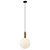 Pendente Cuica Bolinha Bronze Vidro (A)47Cm | HL008M - Imagem 1