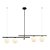 Pendente Bambu Preto Dourado (C)98Cm (L)23Cm 4Xg9 | HL017LW - Imagem 1