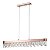 Pendente Véu Rose Gold (C)85.8cm (A)13.4cm 15W 3000K | HO300 - Imagem 1