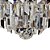 Plafon Kri Cromado Transp (D)27cm (A)19.5cm 4xG9 | HU1100 - Imagem 2
