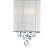 Pendente Silk Cromado (D)20Cm (A)55Cm 2Xe27 | HU2089S - Imagem 2